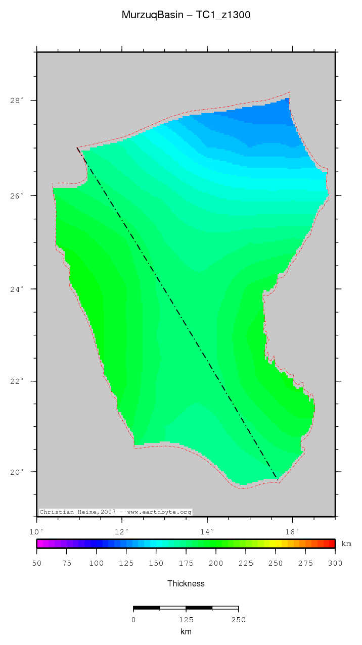 Murzuq Basin location map