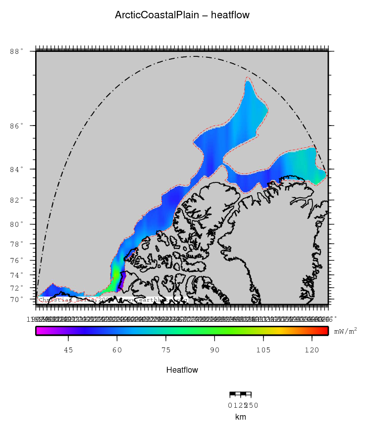 Arctic Coastal Plain location map