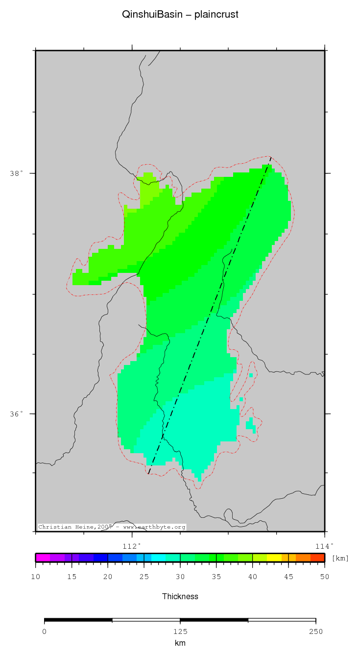 Qinshui Basin location map