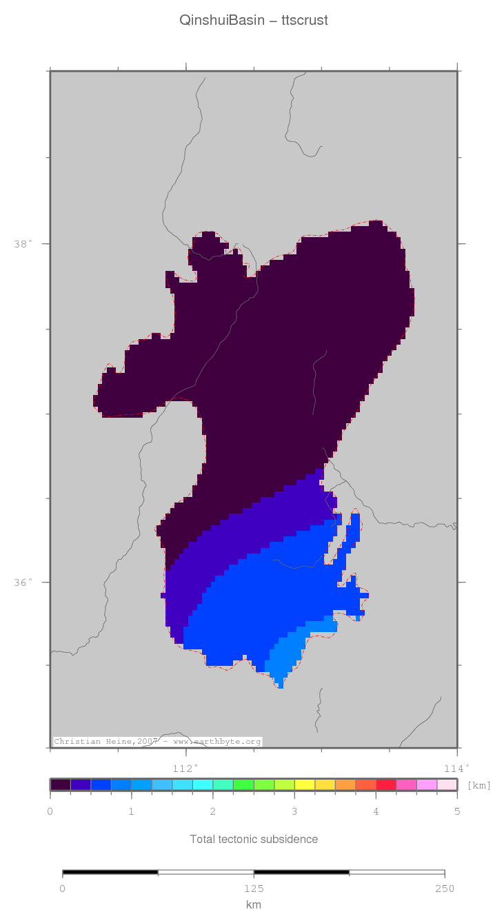 Qinshui Basin location map
