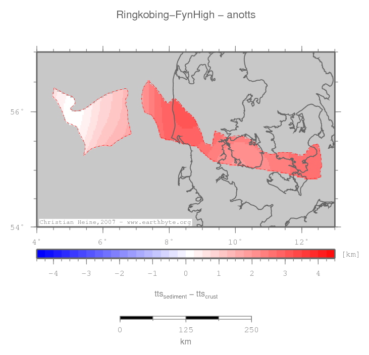 Ringkobing-Fyn High location map