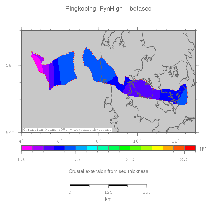 Ringkobing-Fyn High location map