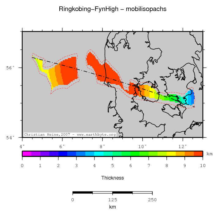 Ringkobing-Fyn High location map