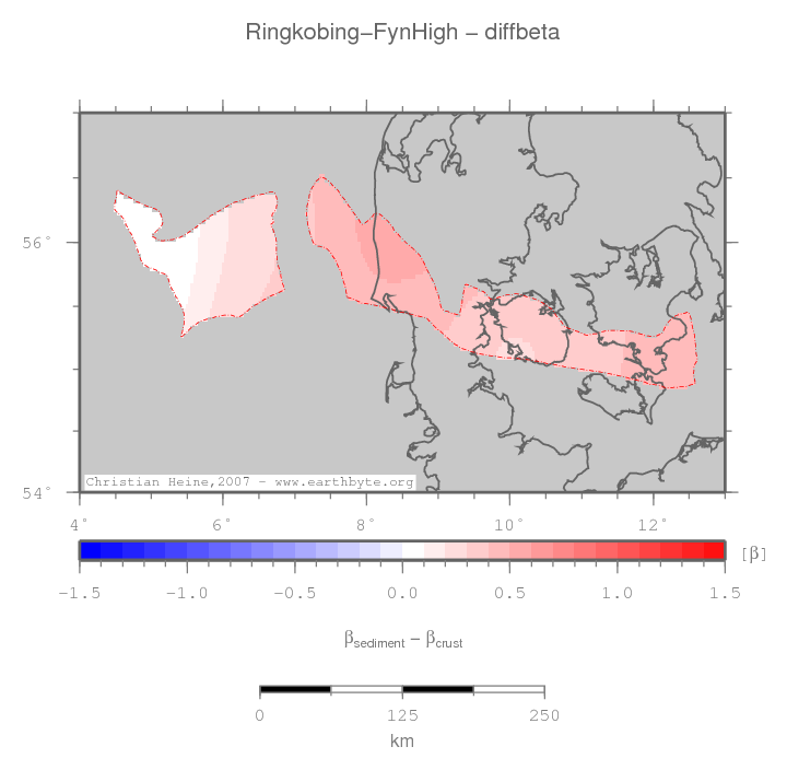 Ringkobing-Fyn High location map